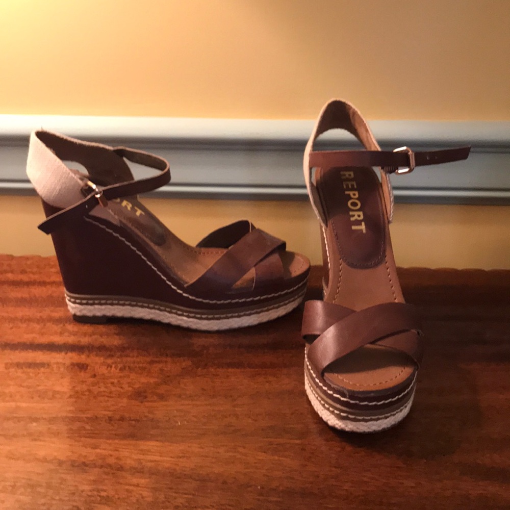 Wedges With Ankle Strap